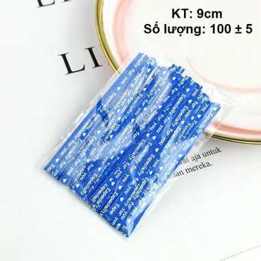 Gói 100 dây kẽm buộc túi kẹo mút, kem, bánh – Giá 13.000 VND, làm đồ thủ công