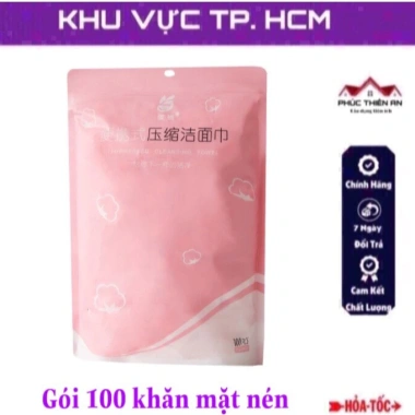 Gói 100 khăn nén du lịch dạng viên kẹo - Tiện dụng, đa năng, tiết kiệm 45.000 VND