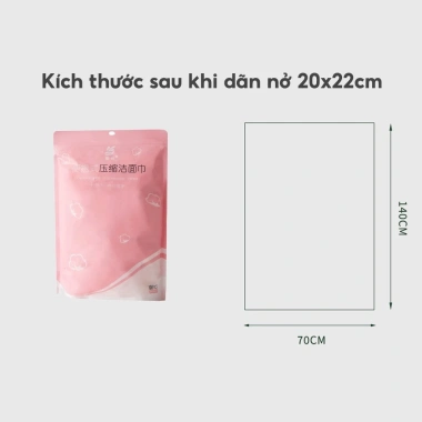 Gói 100 khăn nén du lịch dạng viên kẹo - Tiện dụng, đa năng, tiết kiệm 45.000 VND 3