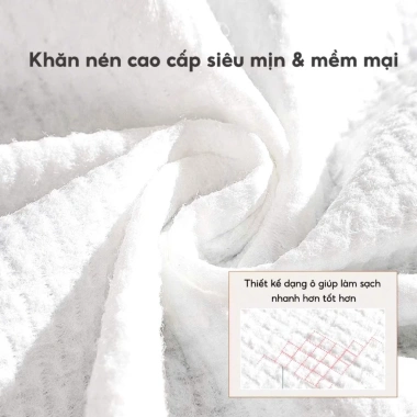 Gói 100 viên Khăn giấy nén dùng 1 lần - Tiện lợi cho du lịch, giá chỉ 54.873₫ 6 Gói 100 viên Khăn giấy nén dùng 1 lần - Tiện lợi cho du lịch, giá chỉ 54.873₫ 6