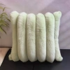 Gối 3D Lông Tơ Rộng Sọc - Đệm Vuông Tối Giản Sofa Phòng Khách, Giá 135.945đ 5