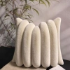 Gối 3D Lông Tơ Rộng Sọc - Đệm Vuông Tối Giản Sofa Phòng Khách, Giá 135.945đ 7