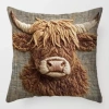 Gối 3D Vision 45x45cm Động Vật Dễ Thương - Nhung Mềm, Trang Trí Sofa 64.714 VND 3