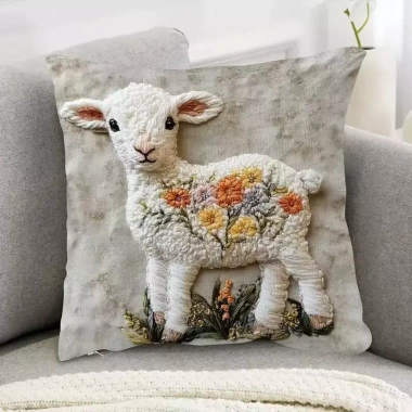 Gối 3D Vision 45x45cm Động Vật Dễ Thương - Nhung Mềm, Trang Trí Sofa 64.714 VND 8 Gối 3D Vision 45x45cm Động Vật Dễ Thương - Nhung Mềm, Trang Trí Sofa 64.714 VND 8