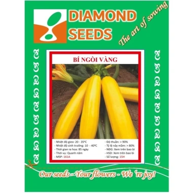 Gói 5 hạt giống bí ngòi xanh - Trồng Tết nhanh, giá chỉ 12.500 VND, giảm 20% 5 Gói 5 hạt giống bí ngòi xanh - Trồng Tết nhanh, giá chỉ 12.500 VND, giảm 20% 5