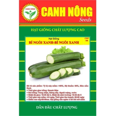 Gói 5 hạt giống bí ngòi xanh - Trồng Tết nhanh, giá chỉ 12.500 VND, giảm 20%