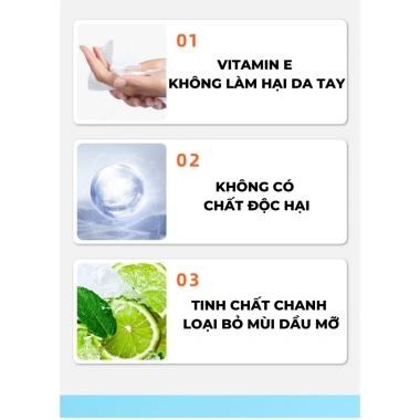 Gói 80 khăn ướt lau dầu mỡ, vết bẩn - Siêu tiết kiệm, đa năng, giá chỉ 29.000đ 7