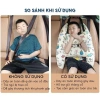 Gối an toàn ô tô trẻ em – tựa đầu cổ, dây an toàn, bảo vệ vai, ngủ trưa du lịch, chỉ 155.000đ 3