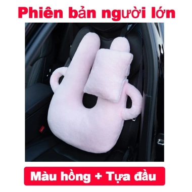 Gối an toàn ô tô trẻ em – tựa đầu cổ, dây an toàn, bảo vệ vai, ngủ trưa du lịch, chỉ 155.000đ 10