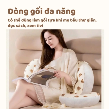 Gối Bầu Cánh Tiên Royal Thiết Kế Thông Minh Chống Đau Lưng Nâng Đỡ Ngủ Ngon Giá 135k 4