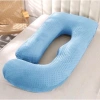 Gối Bầu Chữ U Vải Nhung Mềm Mịn Cao Cấp - Mẫu 2.024 Giá 265k - Kid Mom VN 3