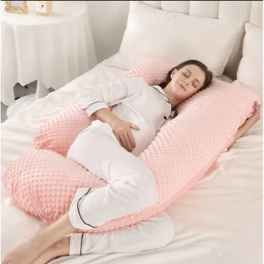 Gối Bầu Chữ U Vải Nhung Mềm Mịn Cao Cấp - Mẫu 2.024 Giá 265k - Kid Mom VN 8