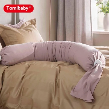 Gối bầu Domibaby - Gối ngủ bên hỗ trợ thắt lưng, bụng, dài 180cm, giảm đau thai kỳ 6