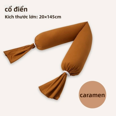 Gối bầu Domibaby - Gối ngủ bên hỗ trợ thắt lưng, bụng, dài 180cm, giảm đau thai kỳ 10