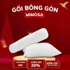 Gối Bông Gòn Cao Cấp MIMOSA - Thoáng Mát, Đủ Size Gối Nằm, Ôm Êm Ái, Hỗ Trợ Cổ Vai Gáy