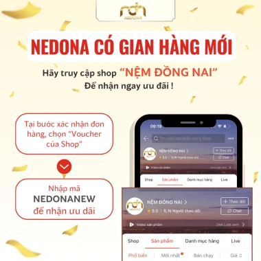 Gối Cao Su Băng Lạnh NEDONA - Giảm Nhức Mỏi Cổ Vai Gáy, 2 Lớp Áo Gối Mát Lạnh Khi Nằm, Giá 284.663₫