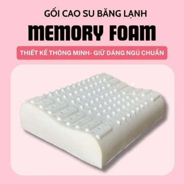Gối Cao Su Băng Lạnh NEDONA - Giảm Nhức Mỏi Cổ Vai Gáy, 2 Lớp Áo Gối Mát Lạnh Khi Nằm, Giá 284.663₫