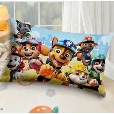 Gối cao su hoạ tiết hoạt hình vui nhộn cho bé 2‑10 tuổi, KT30x50cm – Đi học, du lịch, giá chỉ 160.000₫