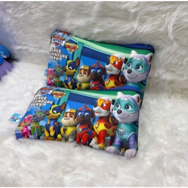 Gối cao su hoạ tiết hoạt hình vui nhộn cho bé 2‑10 tuổi, KT30x50cm – Đi học, du lịch, giá chỉ 160.000₫