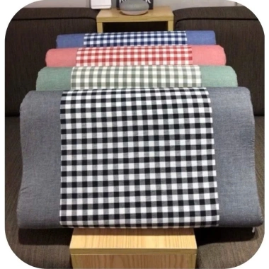 Gối cao su non 30x50cm cho người lớn - Chống mỏi vai gáy cổ, thiết kế kẻ sọc sang trọng hiện đại, giá ưu đãi 66.000₫ 7