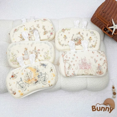 Gối Cao Su Non Bunny Siêu Mềm Mại Êm Ái An Toàn Cho Da Bé Giá 99.000đ Giảm Giá
