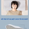 Gối cao su non CECILA công thái học vỏ xám - Giảm đau vai gáy, ngủ nhanh 219k 6
