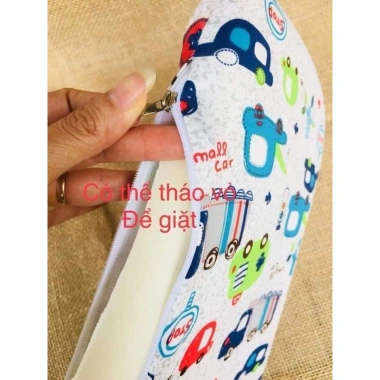 Gối cao su non cho bé ngăn méo, bẹp đầu, cải thiện giấc ngủ trẻ sơ sinh 5 Gối cao su non cho bé ngăn méo, bẹp đầu, cải thiện giấc ngủ trẻ sơ sinh 5