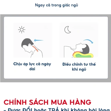 Gối cao su non Fomodi công thái học, giảm đau cổ vai gáy, gel lạnh ngăn thoái hoá, ngủ sâu, chỉ 276.000đ