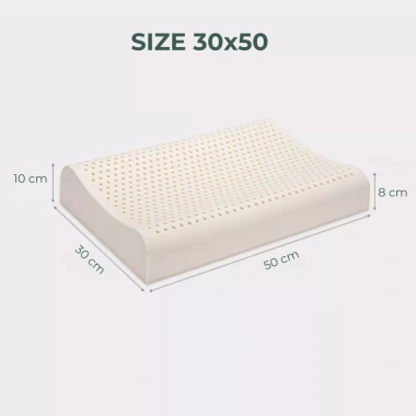 Gối cao su non KAW cao cấp, mềm mại thoáng khí, chống nóng mùa hè, giảm mỏi vai gáy, ngáy - 247.000 VND