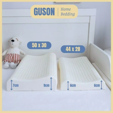Gối Cao Su Non Thiên Nhiên Thái Lan: Thoáng mát, hỗ trợ bé ngủ ngon, 198.000 VND
