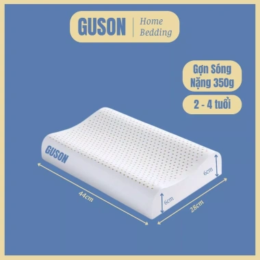 Gối Cao Su Non Thiên Nhiên Thái Lan: Thoáng mát, hỗ trợ bé ngủ ngon, 198.000 VND