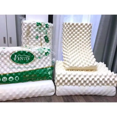 Gối Cao Su Non Ventry Công Thái Học - Chống Đau Mỏi Vai Gáy, Siêu Mềm, Giá 300.000đ