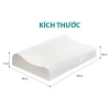 Gối Cao Su Non Wameli 40x60 & 30x50 Thoáng Khí Êm Ái - Giảm Đau Vai Gáy, Chính Hãng Giá Tốt 5