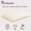 Gối Cao Su Oval Liên Á 45x65x12cm - Đệm Ngủ Siêu Mềm, Giá Ưu Đãi 840.000 VNĐ