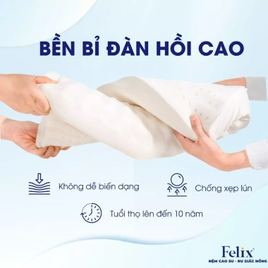 Gối Cao Su Thiên Nhiên 100% - Massage Đầu Cổ Vai Gáy Thoáng Khí Êm Ái - 757.500₫