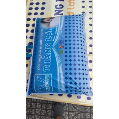 Gối cao su thiên nhiên 100% siêu êm thoáng mát 45x65 ôm 35x100 - Giá ưu đãi 510k VNĐ