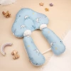 Gối chặn chữ U cho bé có dây rút, chống giật mình, vải cotton mềm mại - 118.000₫ 7