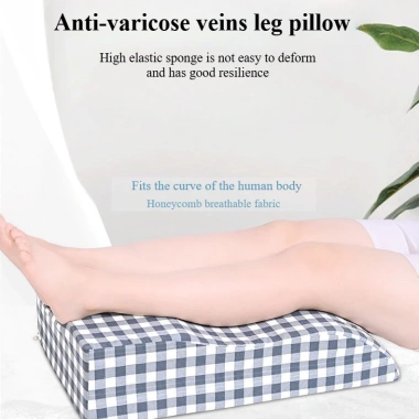 Gối chân dài giảm giãn tĩnh mạch, giảm đau tê, đế chống trượt cho bà bầu và nhân viên văn phòng
