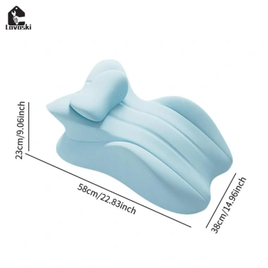 Gối chân hỗ trợ đầu gối, đệm nhẹ đa năng cho ngủ, văn phòng, cắm trại - 463.320đ 6