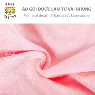 Gối chống lật cố định Baby Tattoo - Hạn chế ợc sữa, bảo vệ cột sống bé 600k