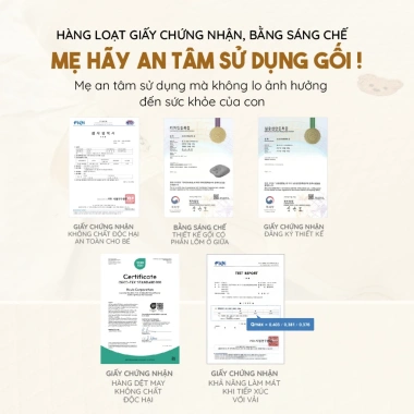Gối chống trào ngược Airmesh Rototo Bebe ALADDINVINA - Thoáng khí, giá chỉ 1,2 triệu 9
