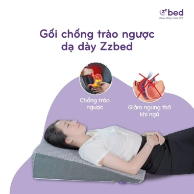 Gối Chống Trào Ngược Dạ Dày Zzbed – Giảm Axit, Cải Thiện Hô Hấp, Không Xẹp Lún, Giá Ưu Đãi 745.600 VND 3