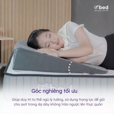 Gối Chống Trào Ngược Dạ Dày Zzbed – Giảm Axit, Cải Thiện Hô Hấp, Không Xẹp Lún, Giá Ưu Đãi 745.600 VND 5