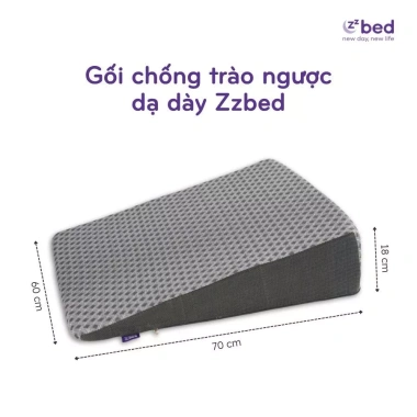 Gối Chống Trào Ngược Dạ Dày Zzbed – Giảm Axit, Cải Thiện Hô Hấp, Không Xẹp Lún, Giá Ưu Đãi 745.600 VND 9