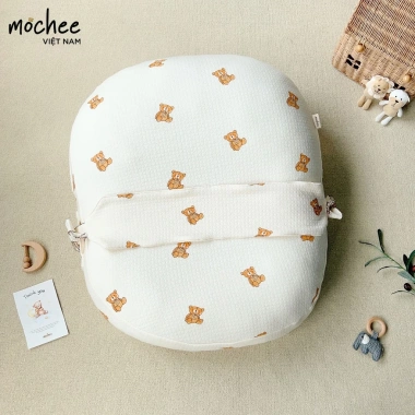 Gối Chống Trào Ngược Mochee 70x80cm Đai Chống Giật Mình Cotton Cao Cấp Giá 650k 2