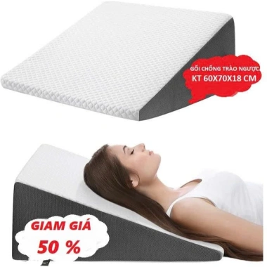 Gối chống trào ngược Tiến Đạt Cao Cấp - Xua tan lo dạ dày, giảm ợ chua, giá 185.000₫