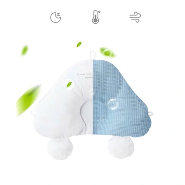Gối chữ U 2 mặt cho bé, chống giật mình, ổn định đầu, ngủ ngon, BIOBEÉ 6