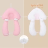 Gối chữ U 3 trong 1 cho bé vải xô Royal - Chống giật mình, lưới chống ngạt, giá ưu đãi 87.000đ 6