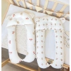 Gối chữ U Anchee cho bé sơ sinh - Vải xốp cao cấp, đa năng chống giật mình, ngăn méo bẹp đầu, giảm giá 110k 5