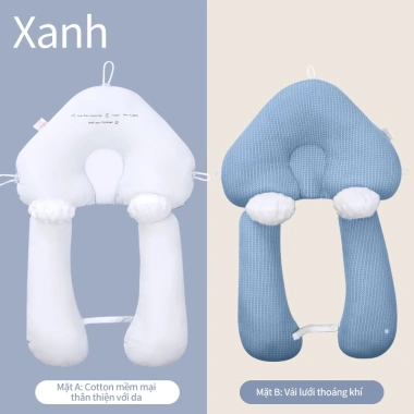 Gối chữ U bé sơ sinh - chống giật mình, bẹp đầu, dây rút điều chỉnh độ cao, an toàn, hỗ trợ giấc ngủ sâu, vừa vặn cho bé, giảm giá chỉ 89.000đ 10 Gối chữ U bé sơ sinh - chống giật mình, bẹp đầu, dây rút điều chỉnh độ cao, an toàn, hỗ trợ giấc ngủ sâu, vừa vặn cho bé, giảm giá chỉ 89.000đ 10